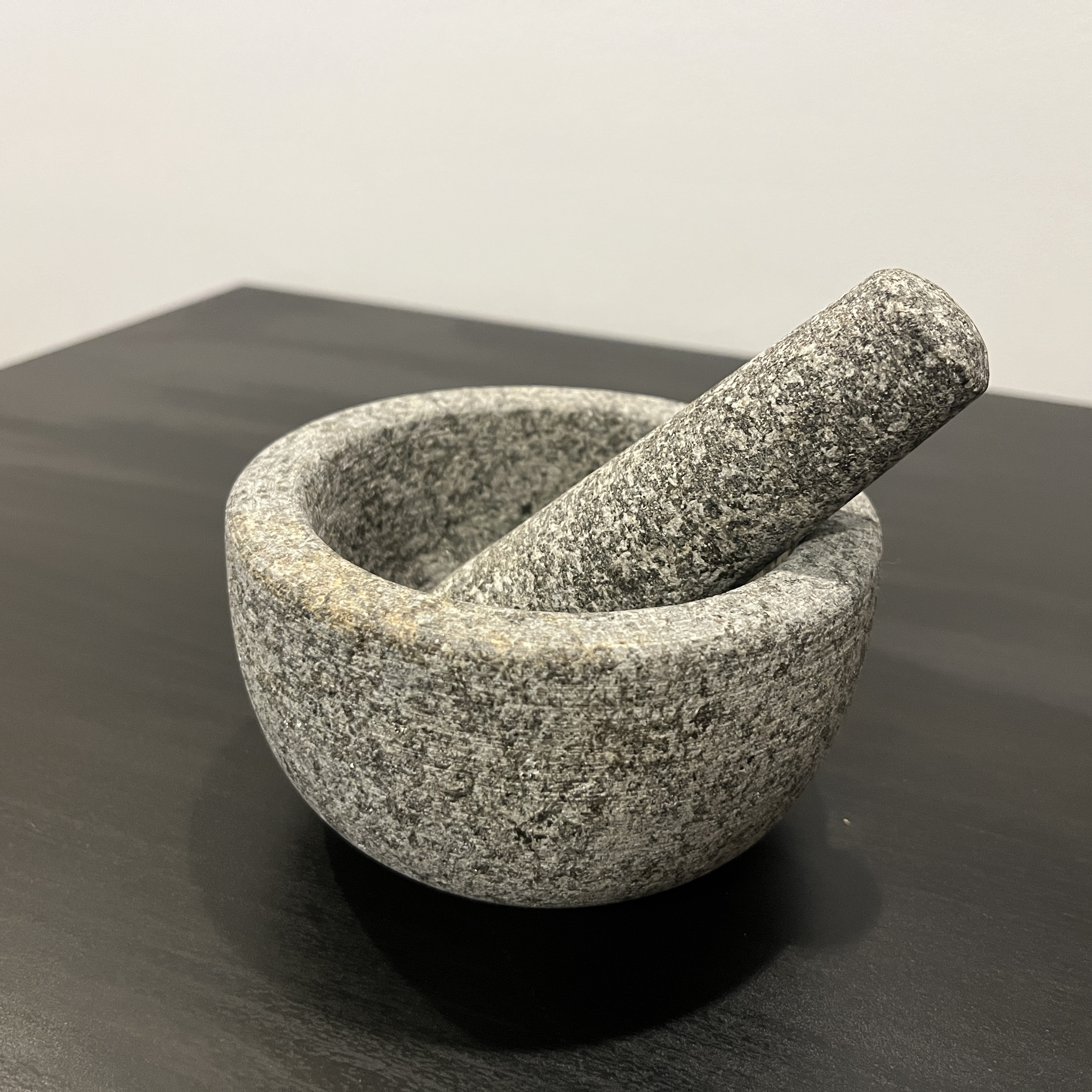 This object was a challenge to get the curvature correct for both the bowl and grind-stone.