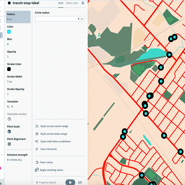 Exploring Mapbox and it's multitude of styling options and data set functionality