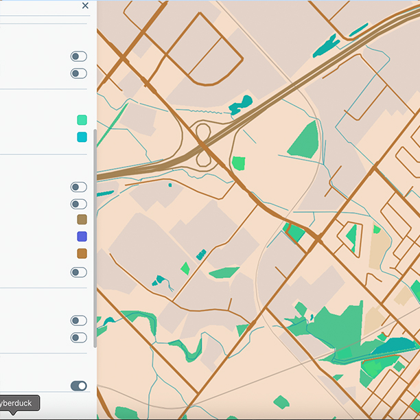 Exploring Mapbox and it's multitude of styling options and data set functionality