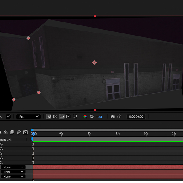 Exploring projection mapping and how to implememnt it onto real-world spaces through Adobe After effects