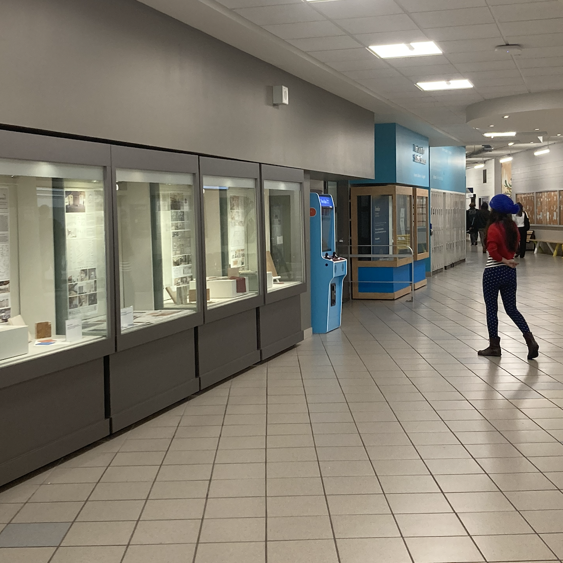 Exploring campus and finding areas that can be improved, disregarding budget and focusing on the use of the space.