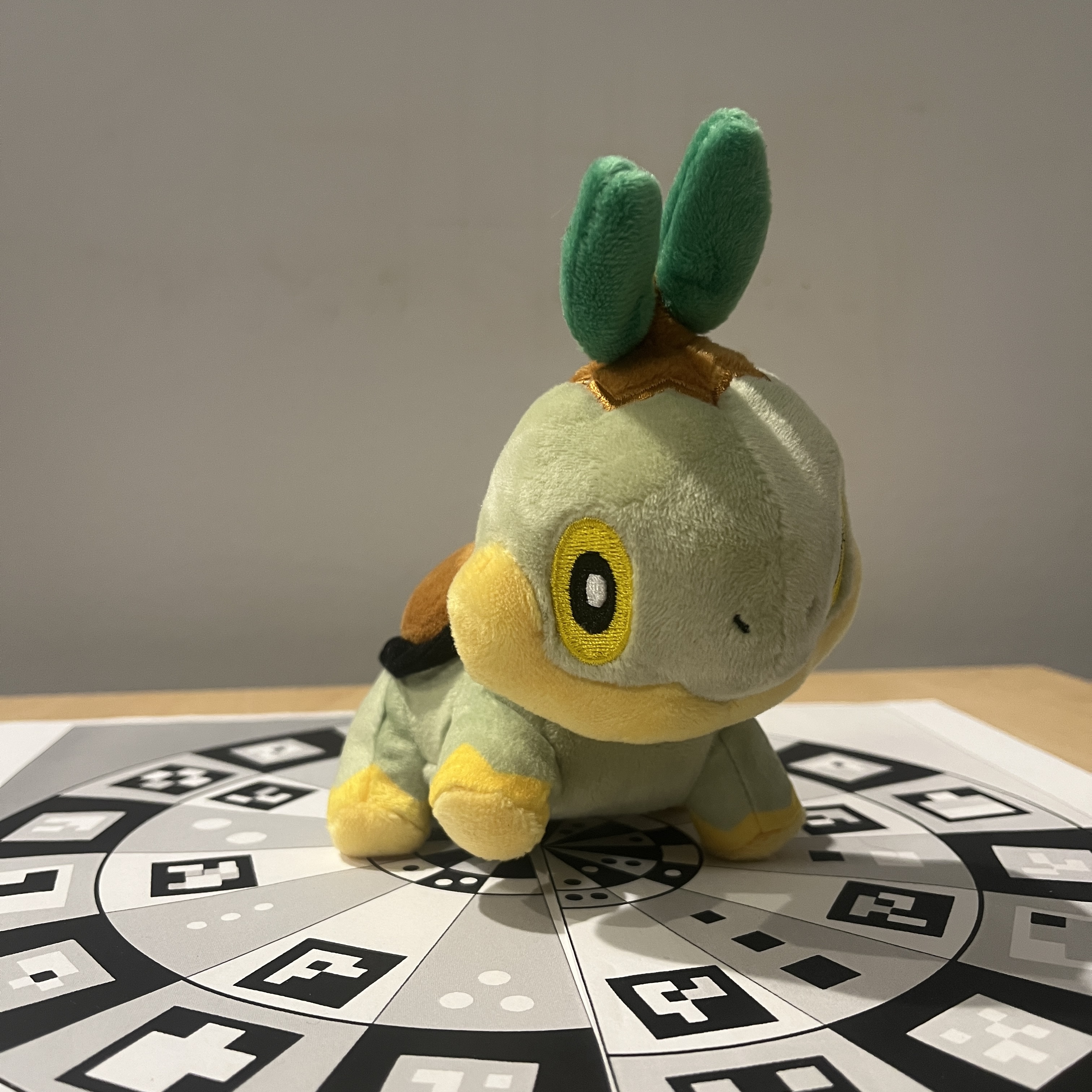 His round shape and simple design made him a solid choice to try and scan.