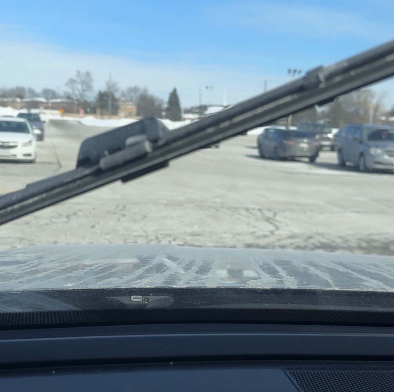recording of my car's windshield wipers