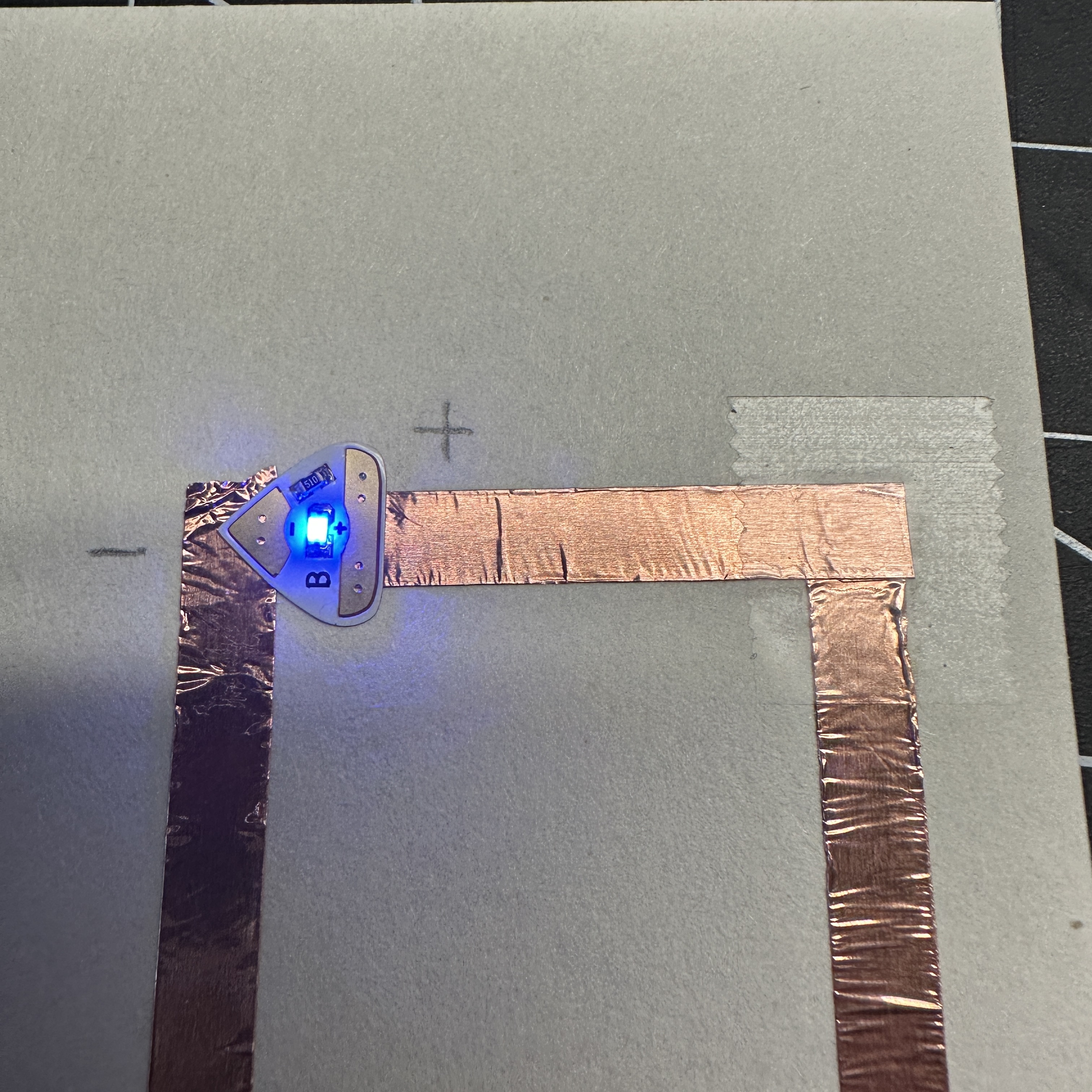 working with basic knowledge, I started to work with simple series circuits on paper.